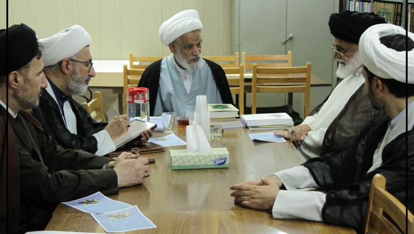 دیدار اعضای ستاد برگزاری همایش بین‌المللی دکترین مهدویت با آیت الله کعبی عضو محترم مجلس خبرگان رهبری